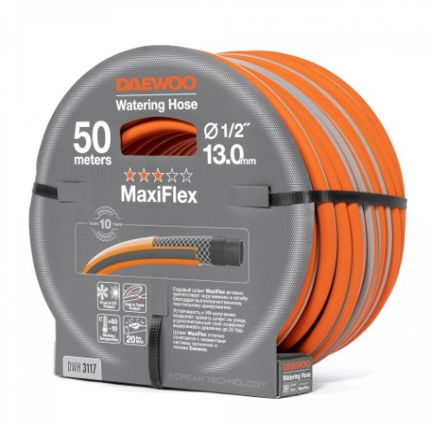 Шланг для полива DAEWOO DWH 3117 maxiflex Ø 1/2" (13мм), 50 м