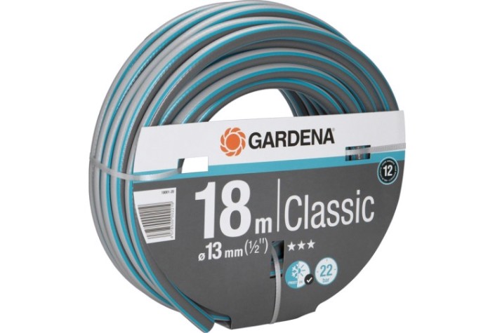 Шланг для полива GARDENA 18002-20.000.00 Classic 13 мм (1/2"), 18 м