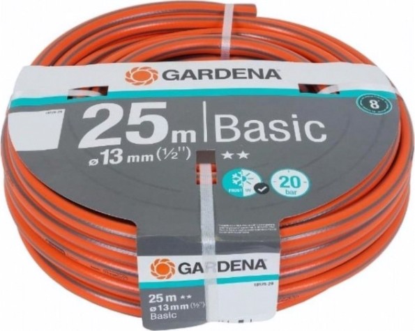 Шланг для полива GARDENA Basic 1/2" х 25 м 18125-29.000.00 [18125-29.000.00]