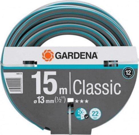 Шланг для полива GARDENA Classic 1/2" х 15 м 18000-20.000.00 [18000-20.000.00]