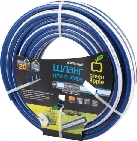Шланг для полива GREEN APPLE 3/4" х 20 м усиленный GWGH2-031