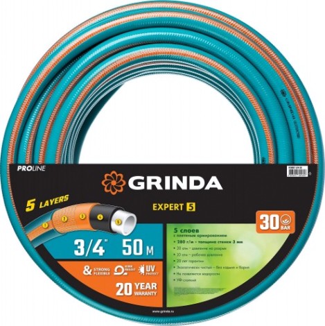 Шланг для полива GRINDA PROLine EXPERT 3/4" х 50 м 429007-3/4-50 [429007-3/4-50]