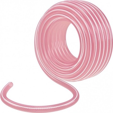 Шланг для полива PALISAD 67675 эластичный 3/4", 25 м прозрачный розовый