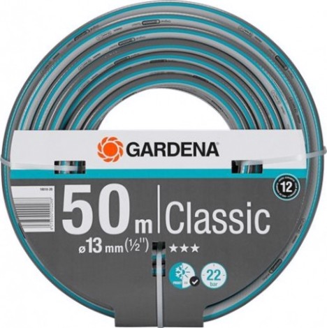 Шланг поливочный GARDENA Classic 1/2" х 50 м 18010-20.000.00 [18010-20.000.00]