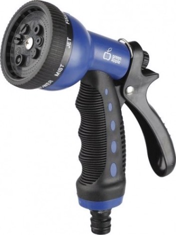 Шланг спиральный GREEN APPLE GWSM6-033 с комплектом для полива