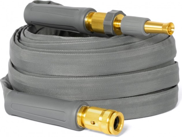 Шланг текстильный DAEWOO TitanFlex 5/8" х 25 м с комплектом для полива [DWH 9124]