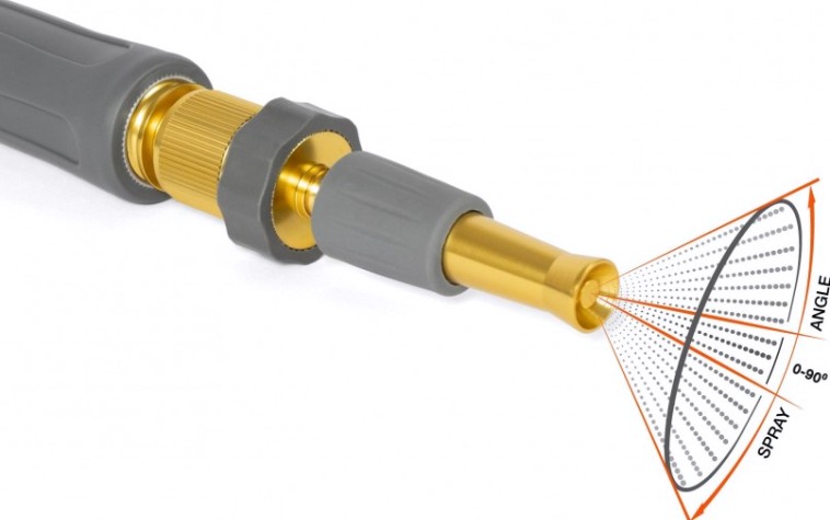 Шланг текстильный DAEWOO TitanFlex 5/8" х 25 м с комплектом для полива [DWH 9124]