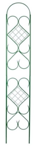 Шпалера садовая GRINDA АР ДЕКО декоративная разборная, 210х36см [422257]