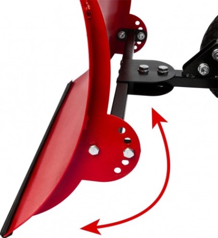 Скребок для снега DDE STH 620 поворотный на колесах [906-760]