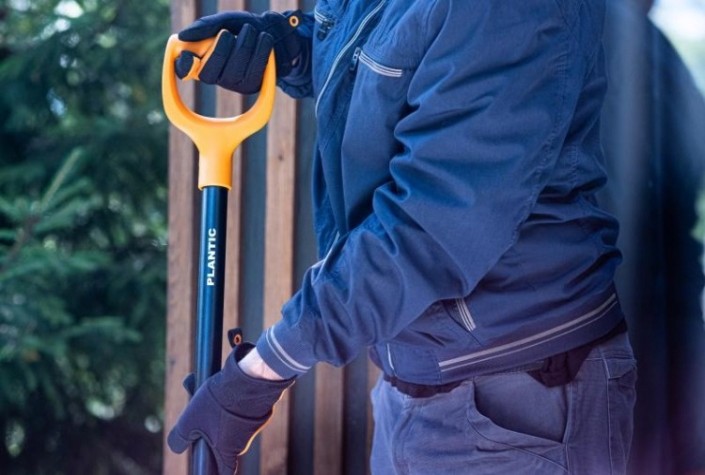 Скребок для снега PLANTIC 12006-01 Snow с алюминиевым черенком [12006-01]