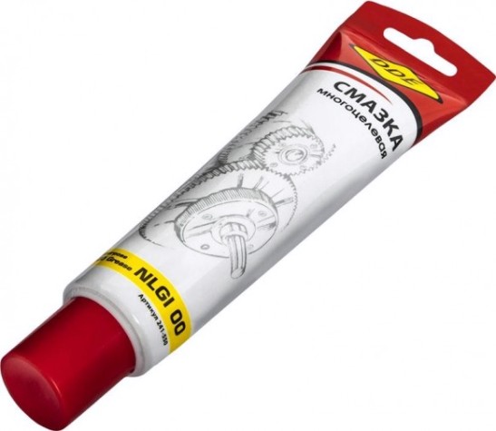 Смазка многофункциональная DDE Multipurpose EP-00 Grease 0,1 л [241-550]