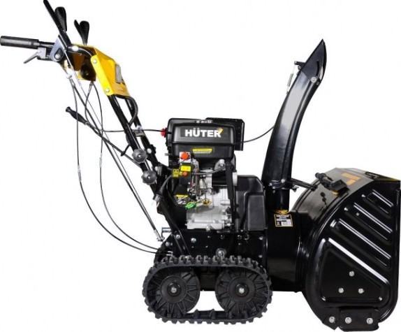 Снегоуборщик бензиновый гусеничный HUTER SGC 8100 C с электростартером 220В [70/7/4]