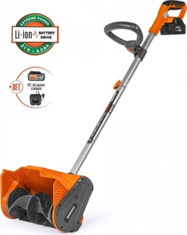Снегоуборщик (электролопата) аккумуляторный DAEWOO DAST 3321Li SET