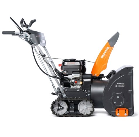 Снегоуборщик гусеничный бензиновый DAEWOO S 8060 с электрозапуском