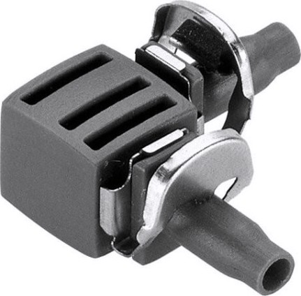 Соединитель GARDENA L-образный 4,6 мм (3/16”) (10 шт. в блистере) 08381-29.000.00 [08381-29.000.00]