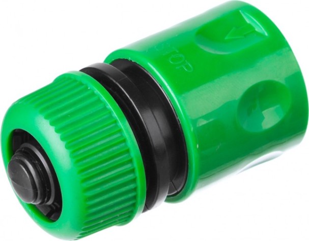 Соединитель РОСТОК RС-12 1/2", с автостопом, быстросъемный для шланга [426361]