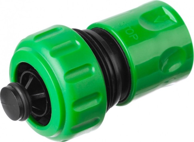 Соединитель РОСТОК RС-34 3/4", с автостопом, быстросъемный для шланга [426362]