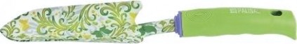 Совок посадочный PALISAD 55х320 мм FLOWER GREEN стальной, пластиковая рукоятка, [62037]