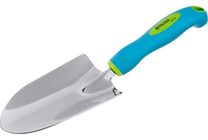 Совок посадочный PALISAD PREMIUM PLUS широкий, 90х320 мм, нерж. сталь [62051]