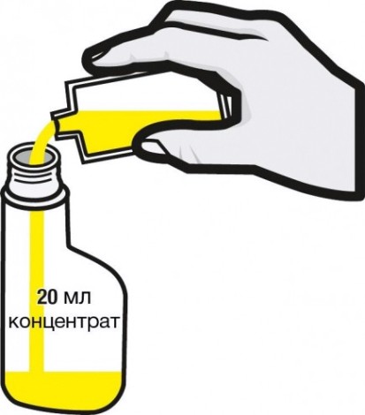 Средство специальное KARCHER RM 503 (4х20мл) для мойки окон [6.295-302.0]