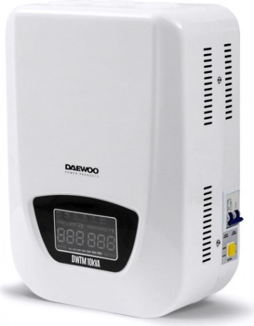 Стабилизатор напряжения однофазный DAEWOO DW-TM10 kVA настенный [DW-TM10kVA]