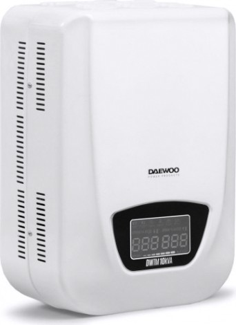 Стабилизатор напряжения однофазный DAEWOO DW-TM10 kVA настенный [DW-TM10kVA]