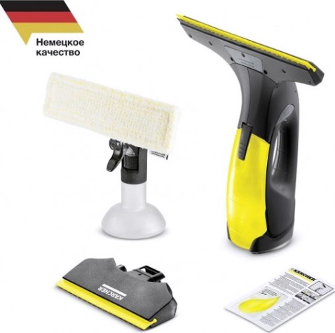 Стеклоочиститель KARCHER WV 2 Black Edition (1.633-425.0), аккумуляторный [1.633-425.0]