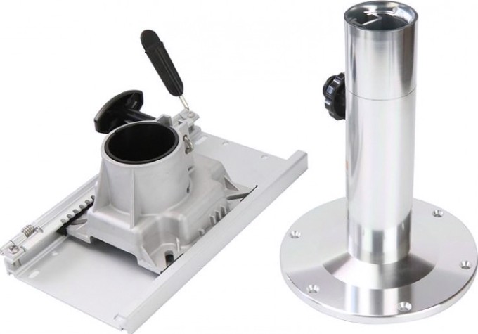 Стойка для кресла SKIPPER регулируемая 330-450 мм со слайдером [SK75305]