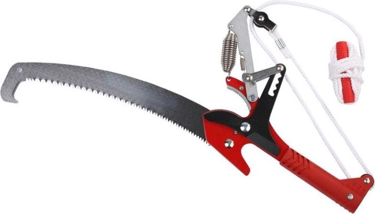 Сучкорез GRINDA штанговый с храповым механизмом и ножовочным полотном 315 мм, диаметр реза - 32 мм [8-424431_z02]