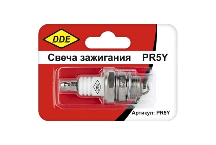 Свеча зажигания DDE PR5Y для 2-тактных двигателей