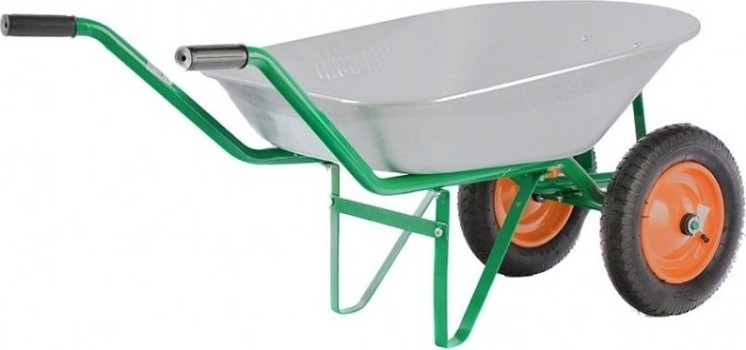 Тачка садовая PALISAD 689225 2-х колесная, 170 кг, 78 л.