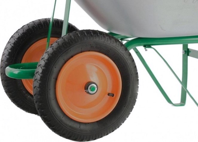 Тачка садовая PALISAD 689225 2-х колесная, 170 кг, 78 л.