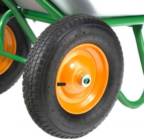 Тачка садово-строительная PALISAD 689233 2-х колесная, 320 кг, 100 л. Тачка садово-строительная PALISAD 689233 2-х колесная, 320 кг, 100 л.