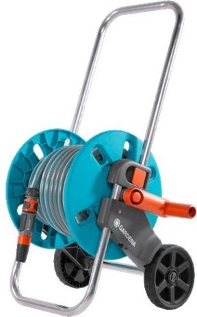 Тележка для шланга GARDENA AquaRoll S с комплектом для полива 18502-50.000.00 [18502-50.000.00]