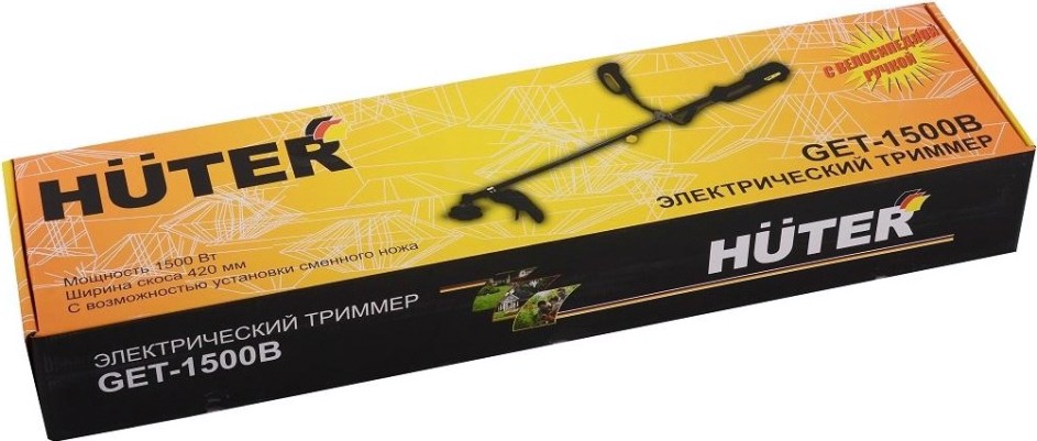 Триммер электрический HUTER GET-1500B [70/1/7]