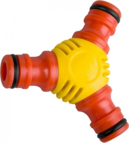 Тройник GRINDA TW-1 proline штуцерный, из ударопрочного пластика с tpr [8-426439_z01]