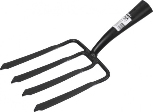 Вилы GRINDA 180х220 мм копальные кованые, четырехрогие [39711]
