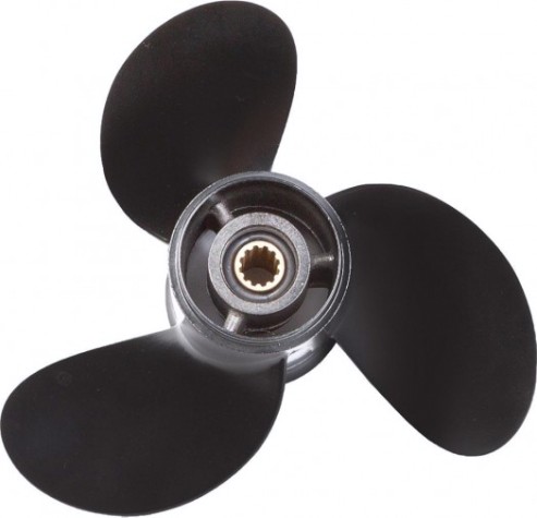 Винт гребной SKIPPER алюминий для Tohatsu 8-9.8, 3x8 1/2"x9" [SK3B2B64517-0]