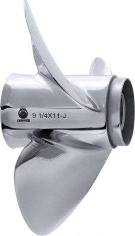 Винт гребной SKIPPER нержавеющая сталь для Yamaha 9.9-20, 3x9 1/4"x11" [SK63V-45943-00-EL-SS]